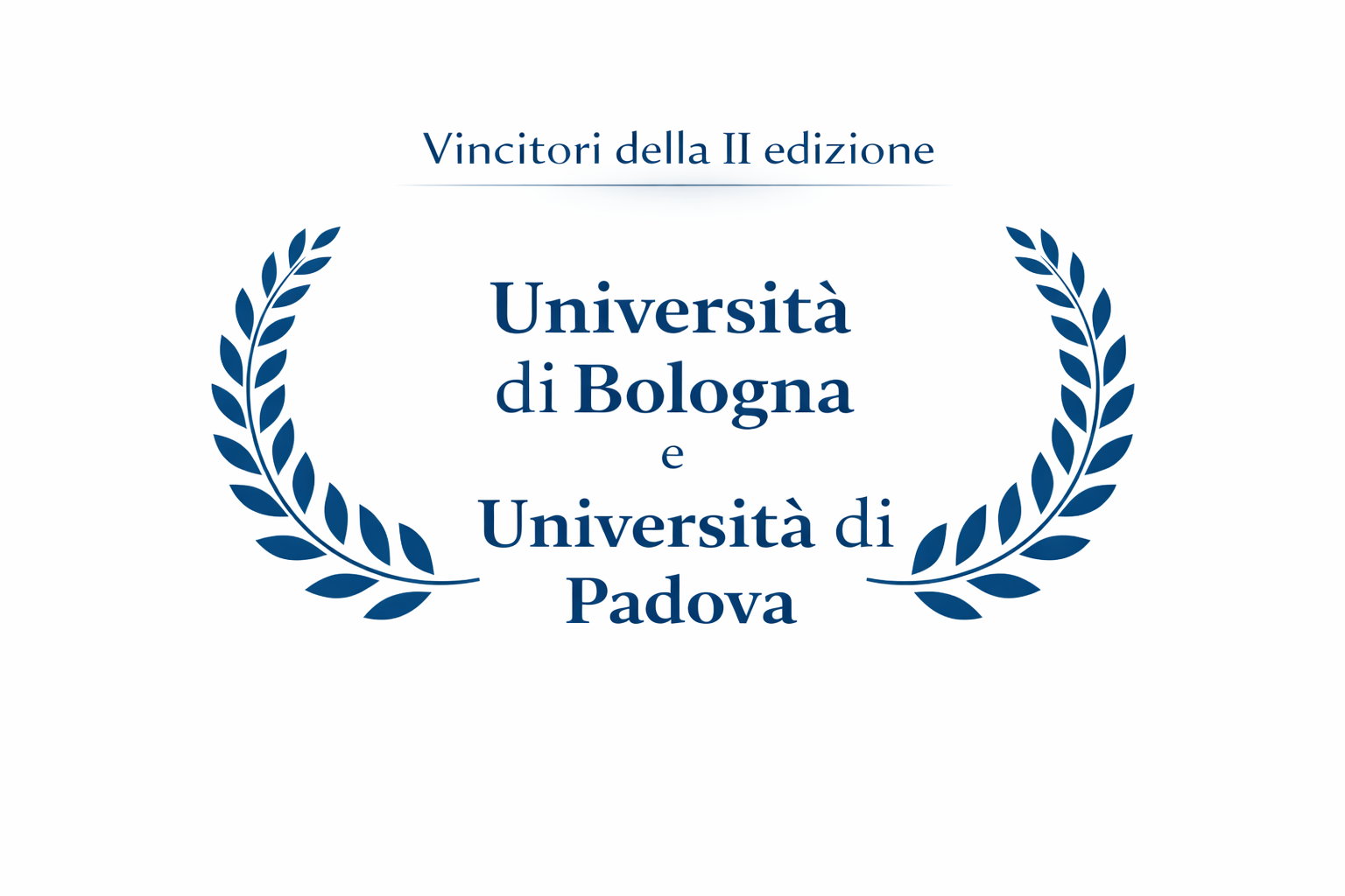 vincitori della II edizione - 2022. università di bologna e università di padova