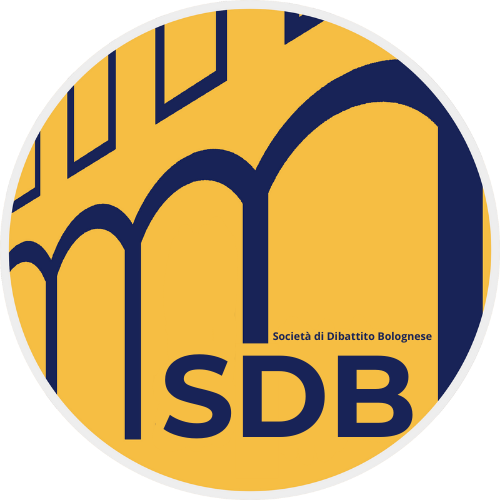 Logo della società di dibattito bolognese